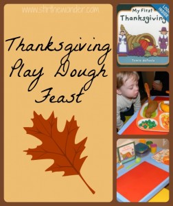 Thanksgivng Play Dough Feast -Stir the Wonder