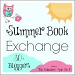 Summer Book Exchange with 30 + bloggers with border