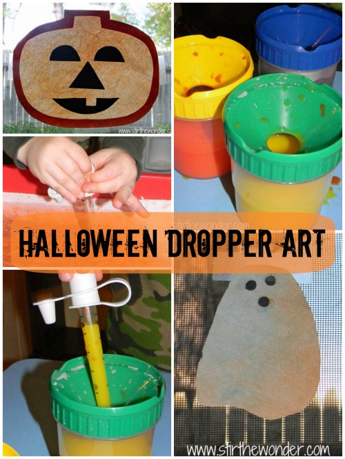 Halloween Dropper Art - Stir the Wonder