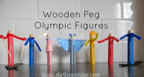 Wooden Peg Figures