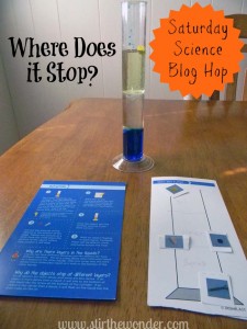 Where Does it Stop? {Saturday Science} | Stir the Wonder #kbn #saturdayscience #science #preschool