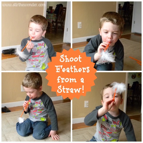 Shoot Feathers from a Straw! | Stir the Wonder