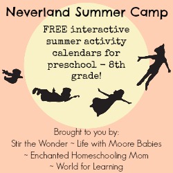 Neverland Summer Camp Button Image