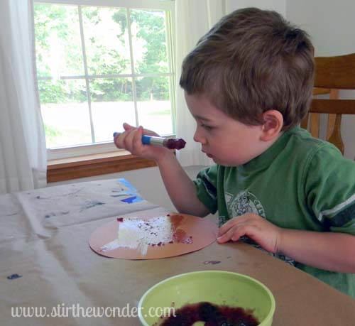 Blueberry painting1