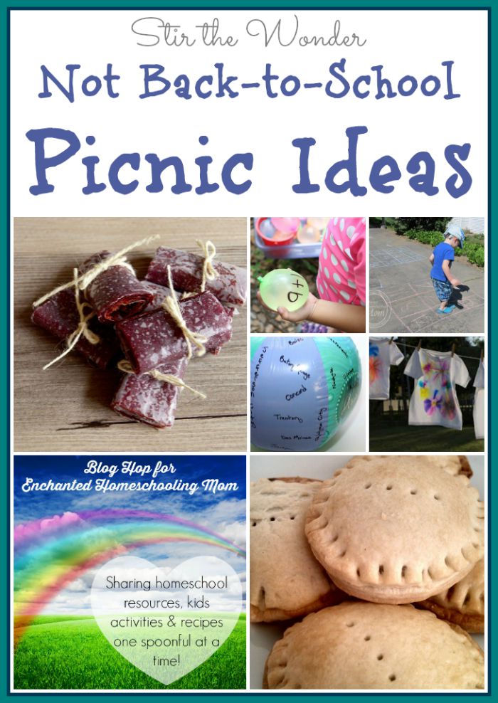 Not Back-to- School Picnic Ideas