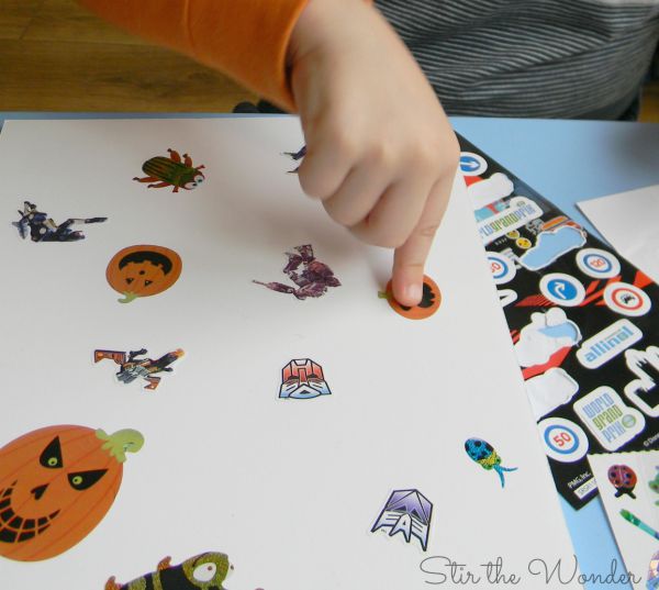 Creating a sticker collage
