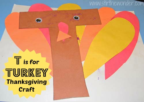 T is for Turkey Craft