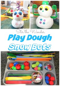 Open-ended play dough play inspired by Rescue Bots cartoon!