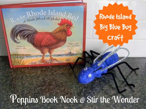 R is for Rhode Island Red Activities {Poppins Book Nook} | Stir the Wonder #kbn #poppinsbooknook #rhodeisland