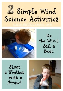 2 Simple Wind Science Activities {Saturday Science} | Stir the Wonder #kbn #preschool #saturdayscience