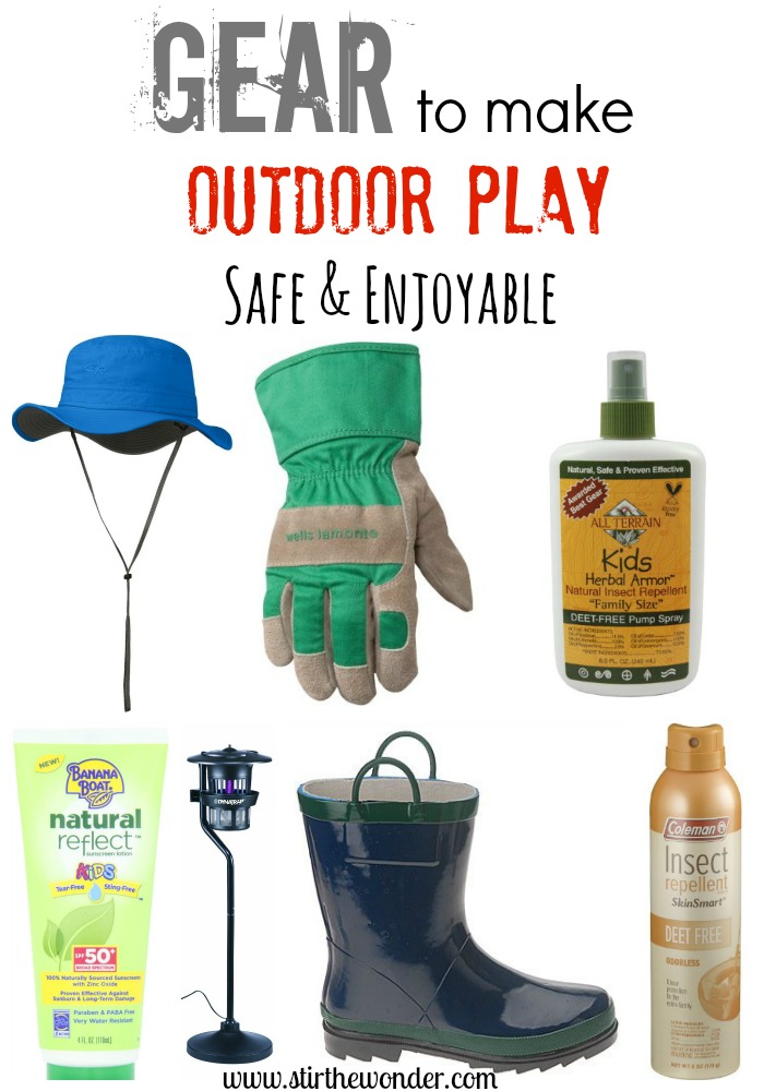 Gear to Make Outdoor Play Safe & Enjoyable