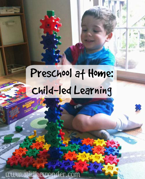 Preschool at Home: Child-led Learning