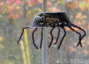 hanging spider craft
