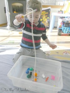 Fishing with Magnets Hands-on Science for Preschoolers