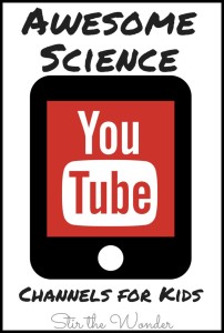 There are so many Awesome Science YouTube channels out there for kids! Here is just a selection of cool channels we have come across! |STEM Saturday at Stir the Wonder