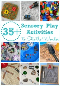 35+ Sensory Play Activities for toddlers and preschoolers!