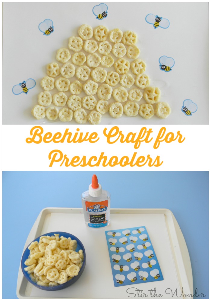 In honor of Springtime, kids will love making this Beehive Craft!