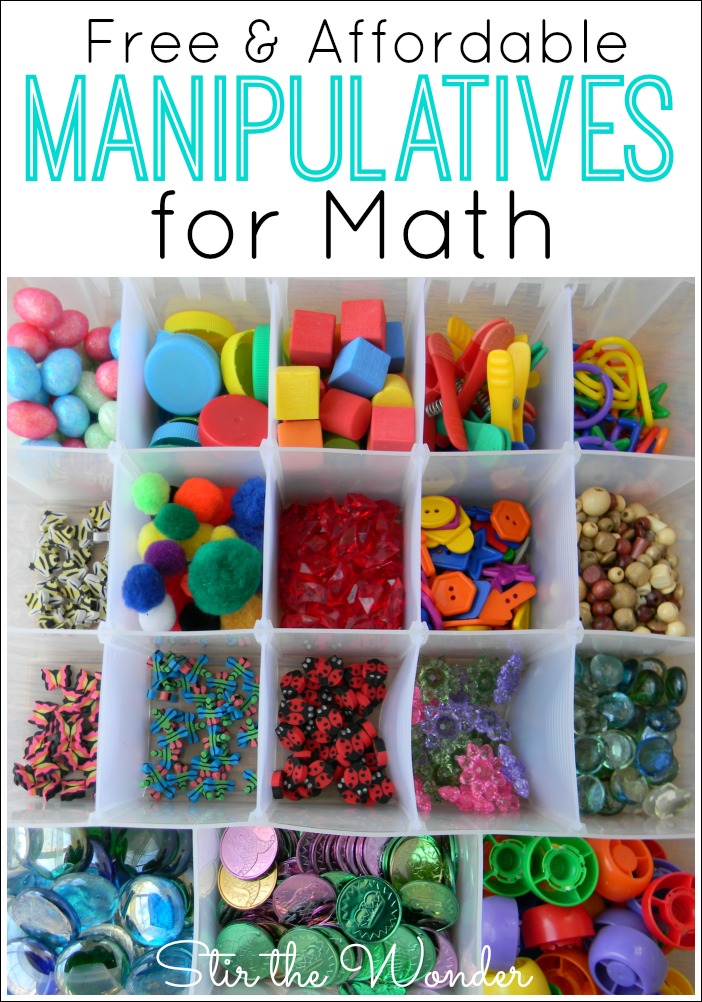 Free & Affordable Math Manipulatives