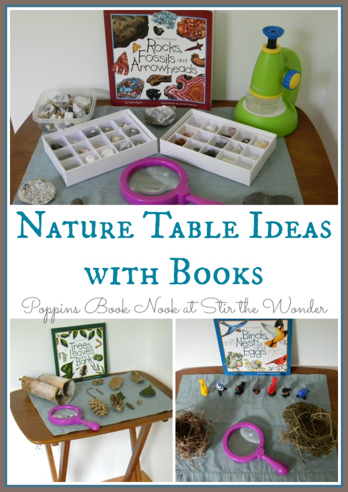 Nature Table Ideas with Books