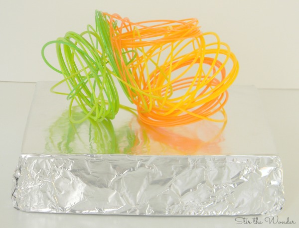 Slinky Sculpture Process Art