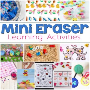 Mini Eraser Learning Activities