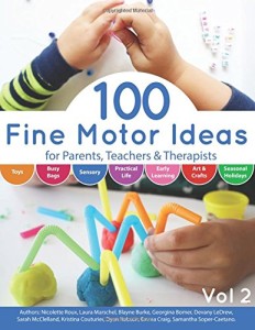 100 Fine Motor Ideas for Parents, Teachers and Therapists to engage children in fine motor skills!