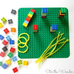 LEGO Duplo Ring Toss Supplies