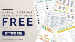 sensory processing 101 free printables limited time only!