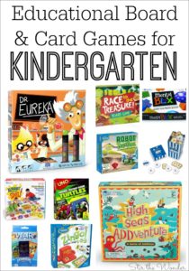If you enjoy playing games with your young children, this list of games is great for kindergarten aged kids!
