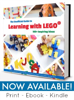 The Unofficial Guide to Learning with LEGO is now available with 100 inspiring ideas!