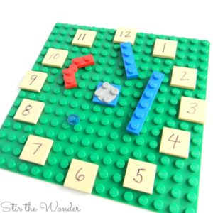Parts for LEGO Clock Math Manipulative