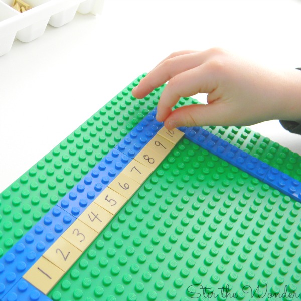 Filling in the LEGO 100 Board