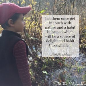 Charlotte Mason Nature Quote