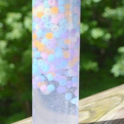 Magic Color Changing Sensory Bottle with the Power of the Sun